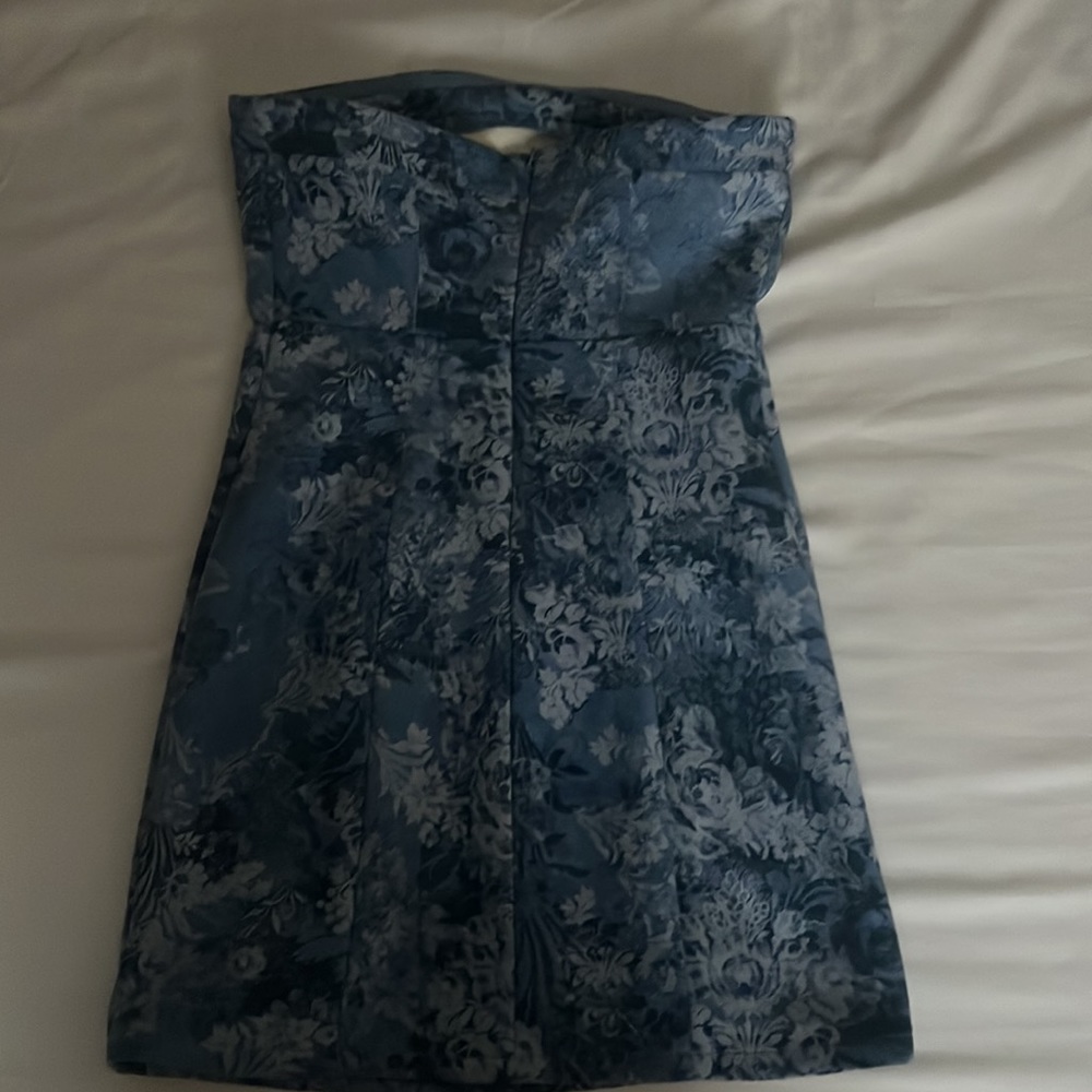 Vintage Print Mini Dress - Picture 2 of 3
